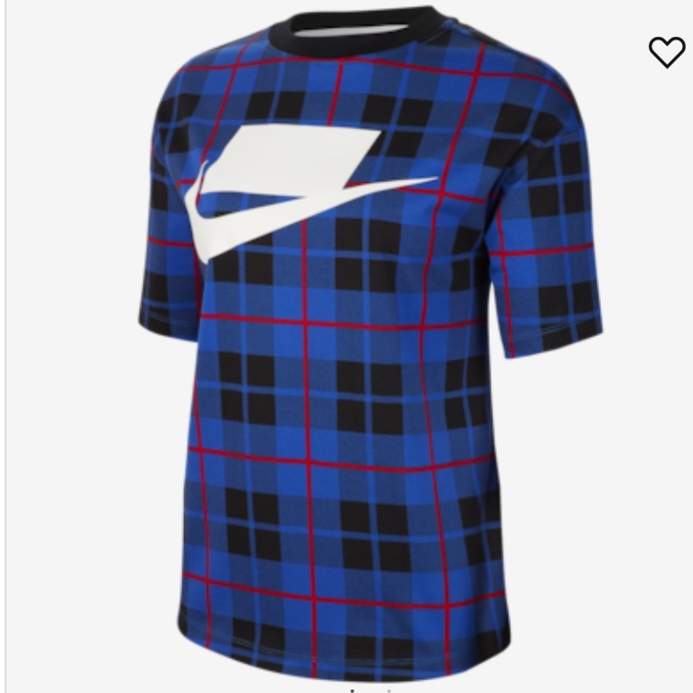 Nike plaid T-shirt